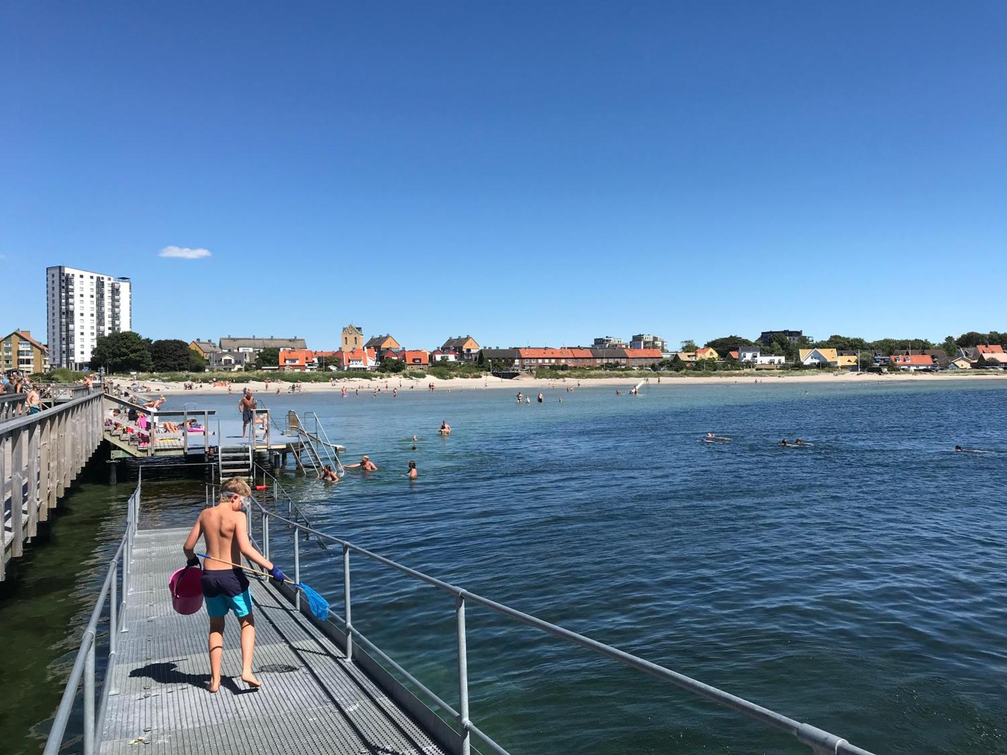Beach Camp Хёганес Экстерьер фото
